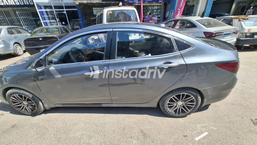 Hyundai Accent RB 2012 Gray Automatic Used for Sale in Giza - 8