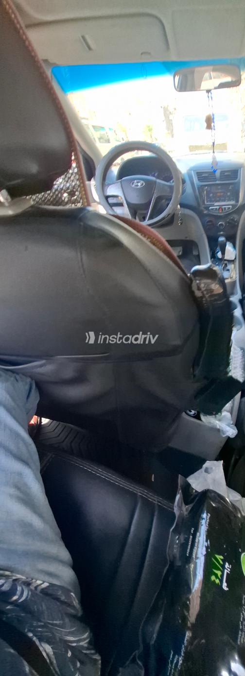 Hyundai Accent RB 2012 Gray Automatic Used for Sale in Giza - 10
