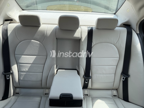 Mercedes C 180 2015 Gray Automatic Used for Sale in Nasr city - 3