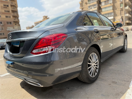 Mercedes C 180 2015 Gray Automatic Used for Sale in Nasr city - 6
