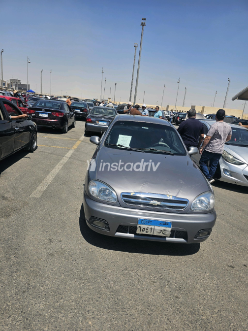 شيفروليه لانوس 2018 رمادي يدوي مستعملة للبيع في الهرم - 1