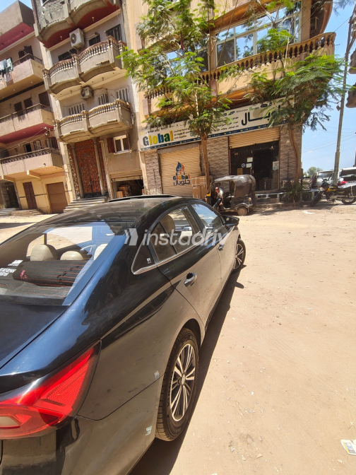 ام جى 5 2021 أسود أوتوماتيك مستعملة للبيع في الدقهلية - 3