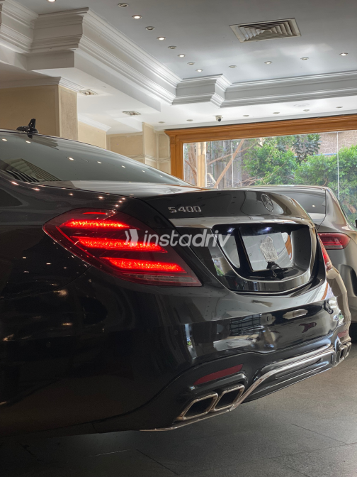 Mercedes S 400 2015 Black Automatic Used for Sale in Heliopolis - 5