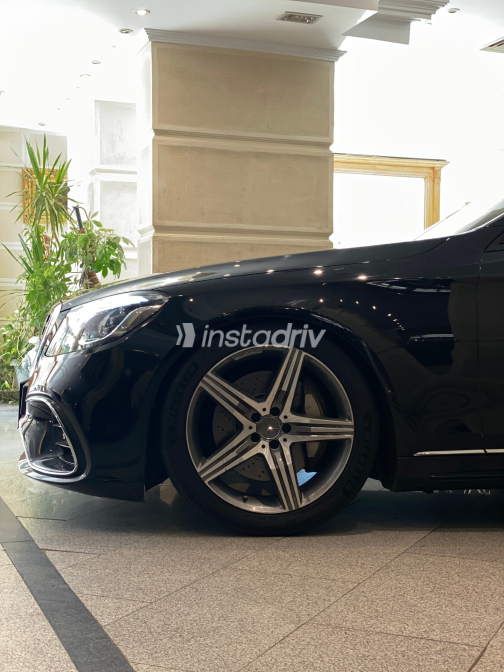 Mercedes S 400 2015 Black Automatic Used for Sale in Heliopolis - 9