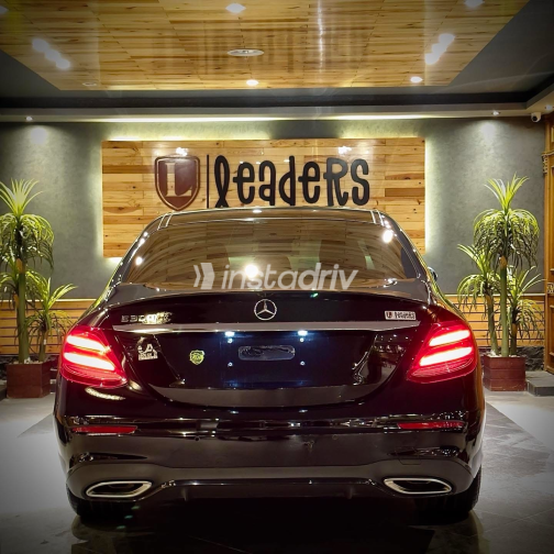 Mercedes E 300 2020 Black Automatic Used for Sale in Giza - 1