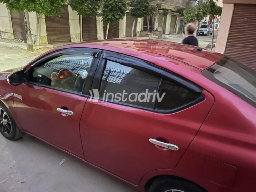 Nissan Sunny 2019 Red Automatic Used for Sale in Mansoura - 2