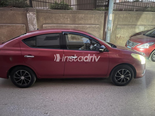 Nissan Sunny 2019 Red Automatic Used for Sale in Mansoura - 7