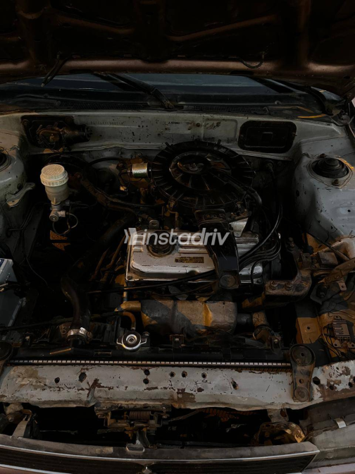 Mitsubishi Lancer 1990 Purple Manual Used for Sale in Giza - 2