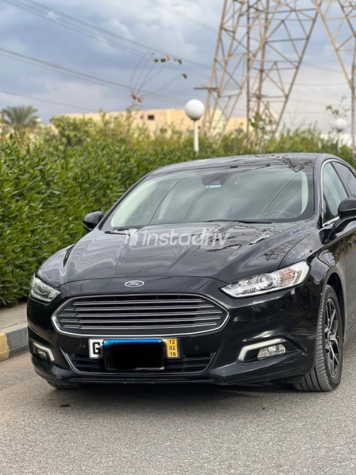 Ford Fusion 2018 Black Automatic Used for Sale in Giza - 4
