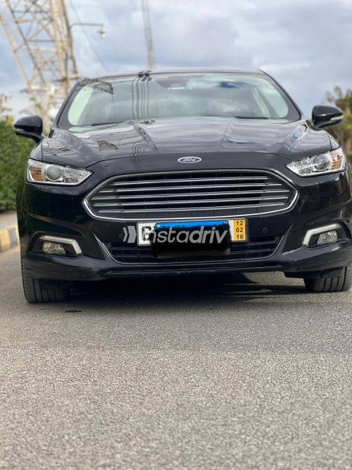 Ford Fusion 2018 Black Automatic Used for Sale in Giza - 8