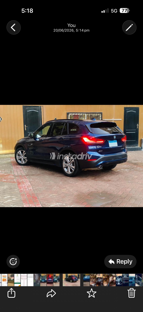 بي ام دبليو X1 2020 أزرق أوتوماتيك مستعملة للبيع في الجيزة - 6