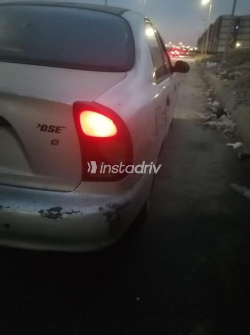 دايو لانوس 2 2000 فضي يدوي مستعملة للبيع في المنيل - 3