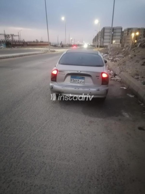 دايو لانوس 2 2000 فضي يدوي مستعملة للبيع في المنيل - 6