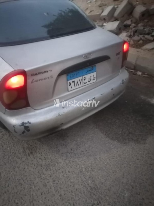 دايو لانوس 2 2000 فضي يدوي مستعملة للبيع في المنيل - 9