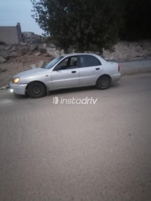 دايو لانوس 2 2000 فضي يدوي مستعملة للبيع في المنيل - 10