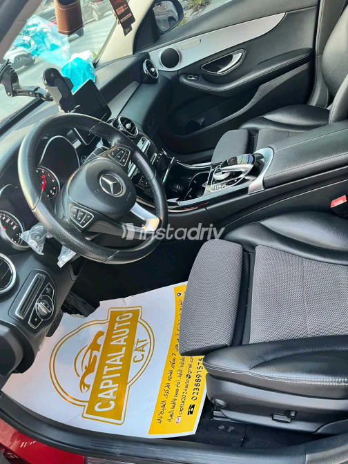 Mercedes C 180 2018 Red Automatic Used for Sale in Giza - 4