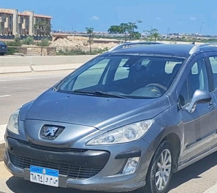 بيجو 308 2011 رمادي أوتوماتيك مستعملة للبيع في الإسكندرية