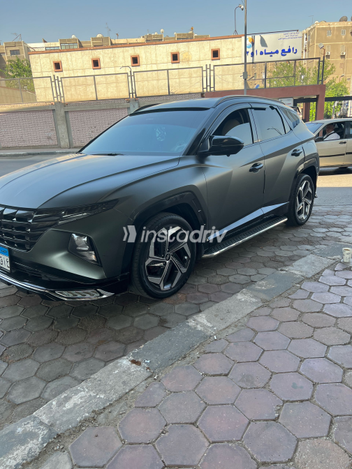 Hyundai Tucson 2021 Gray Automatic Used for Sale in Gharbia - 2