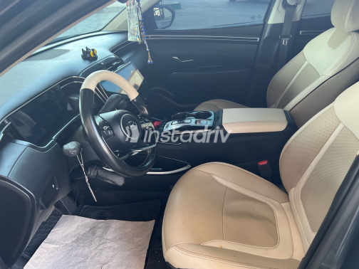 Hyundai Tucson 2021 Gray Automatic Used for Sale in Gharbia - 4
