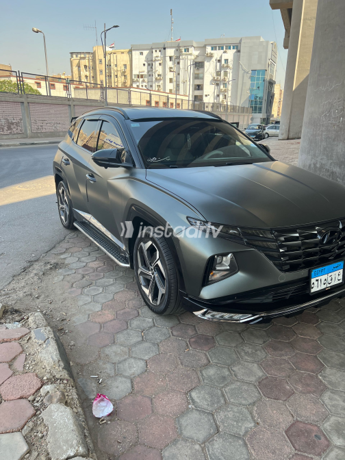 Hyundai Tucson 2021 Gray Automatic Used for Sale in Gharbia - 5