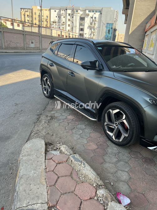 Hyundai Tucson 2021 Gray Automatic Used for Sale in Gharbia - 10