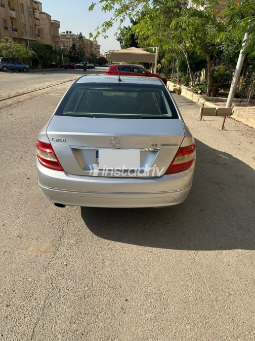 مرسيدس C 200 2008 فضي أوتوماتيك مستعملة للبيع في الجيزة - 5