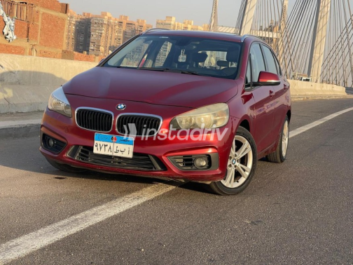 بي ام دبليو 218 i 2015 أحمر أوتوماتيك مستعملة للبيع في شبرا - 1