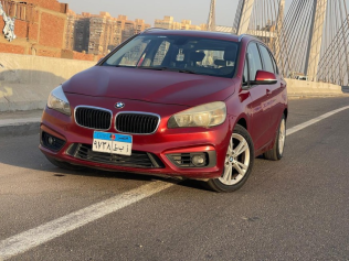 بي ام دبليو 218 i 2015 أحمر أوتوماتيك مستعملة للبيع في شبرا