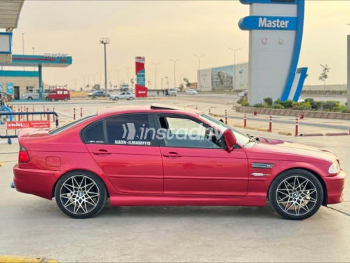 بي ام دبليو 318 2001 أحمر أوتوماتيك مستعملة للبيع في فاقوس - 2