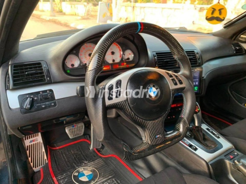 بي ام دبليو 318 2001 أحمر أوتوماتيك مستعملة للبيع في فاقوس - 6
