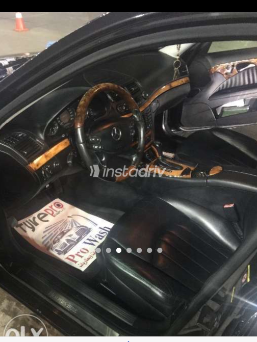 مرسيدس E 350 2008 أسود أوتوماتيك مستعملة للبيع في القاهرة - 4