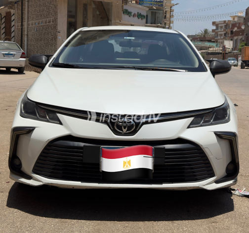 Toyota Corolla 2020 White Automatic Used for Sale in Zagazig - 6