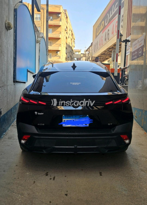 بيجو 408 2024 أسود أوتوماتيك مستعملة للبيع في الهرم - 6