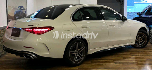 Mercedes C 180 2023 White Automatic Used for Sale in Heliopolis - 3