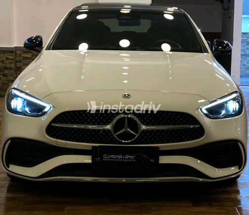 Mercedes C 180 2023 White Automatic Used for Sale in Heliopolis - 6