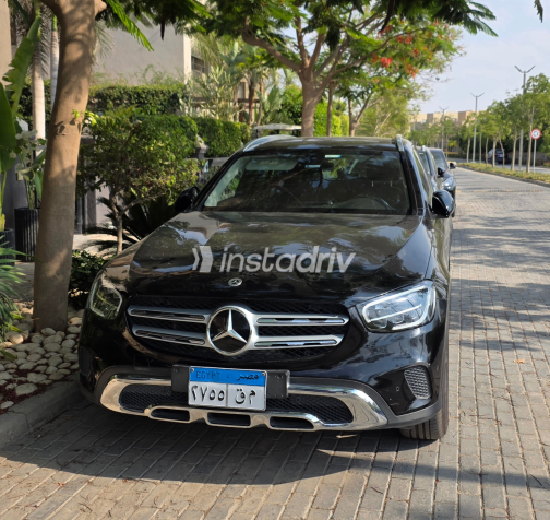 مرسيدس GLC 200 2021 أسود أوتوماتيك مستعملة للبيع في الجيزة - 3
