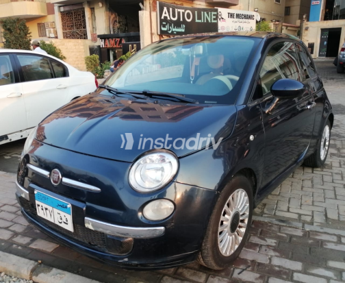 فيات 500 2010 أبيض أوتوماتيك مستعملة للبيع في الجيزة - 6