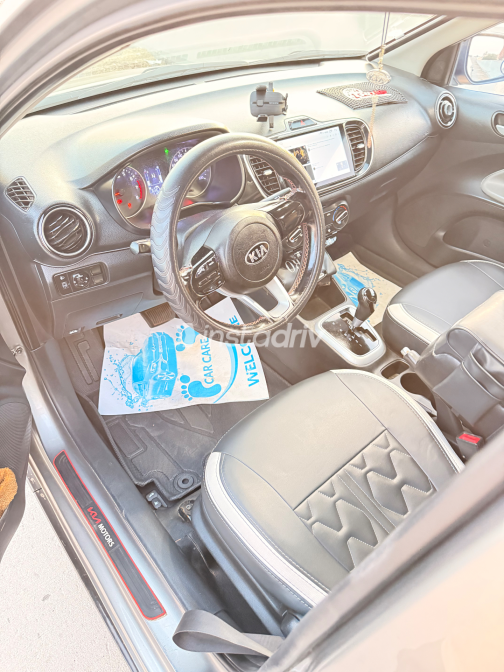 Kia Pegas 2020 Gray Automatic Used for Sale in Nasr city - 3