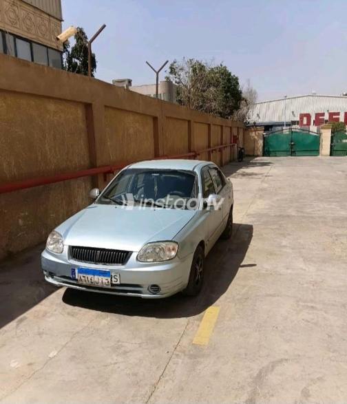 هيونداي فيرنا 2006 أبيض يدوي مستعملة للبيع في القليوبية‎‎ - 1