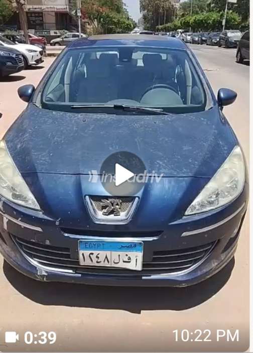 بيجو 408 2012 أزرق أوتوماتيك مستعملة للبيع في مدينة نصر - 8