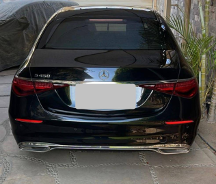 مرسيدس S 450 2022 أسود أوتوماتيك مستعملة للبيع في القاهرة
