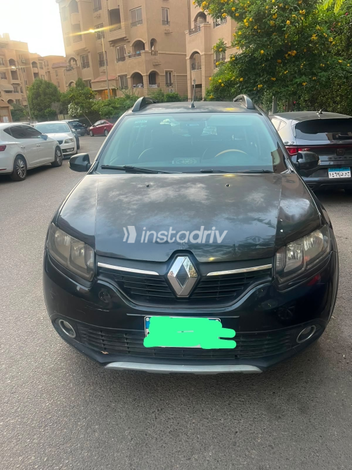 رينو سانديرو  ( ستيب  واى ) 2017 رمادي غامق أوتوماتيك مستعملة للبيع في المنصورة - 4