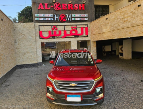 Chevrolet Captiva 2021 Red Automatic Used for Sale in Nasr city - 3