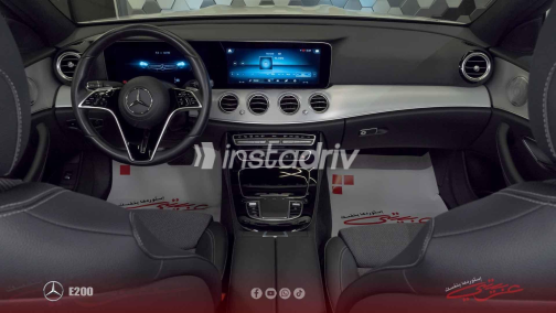 مرسيدس E 200 2021 أبيض أوتوماتيك مستعملة للبيع في القاهرة - 1