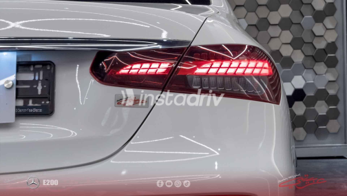 مرسيدس E 200 2021 أبيض أوتوماتيك مستعملة للبيع في القاهرة - 7