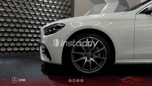 مرسيدس E 200 2021 أبيض أوتوماتيك مستعملة للبيع في القاهرة - 10
