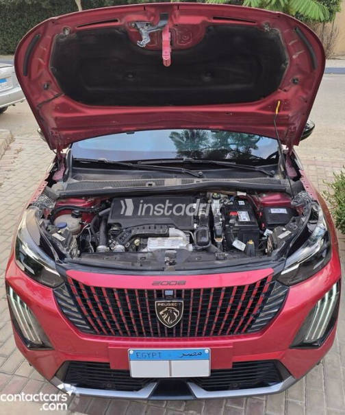 Peugeot 2008 2024 Red Automatic Used for Sale in Cairo - 1