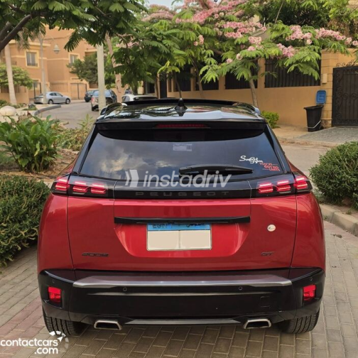 Peugeot 2008 2024 Red Automatic Used for Sale in Cairo - 3