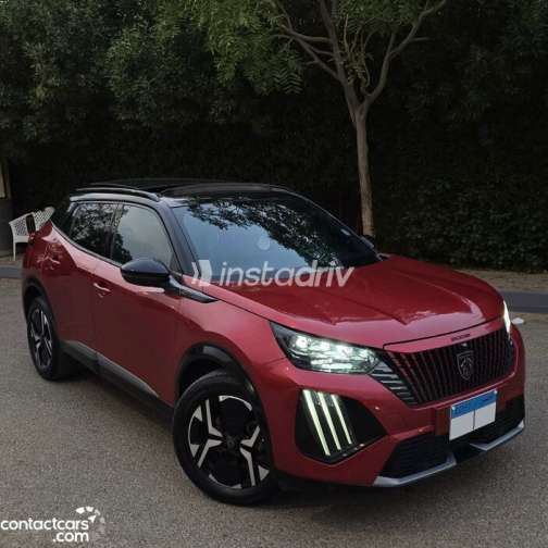 Peugeot 2008 2024 Red Automatic Used for Sale in Cairo - 4