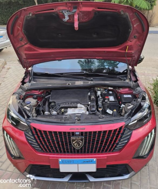 Peugeot 2008 2024 Red Automatic Used for Sale in Cairo